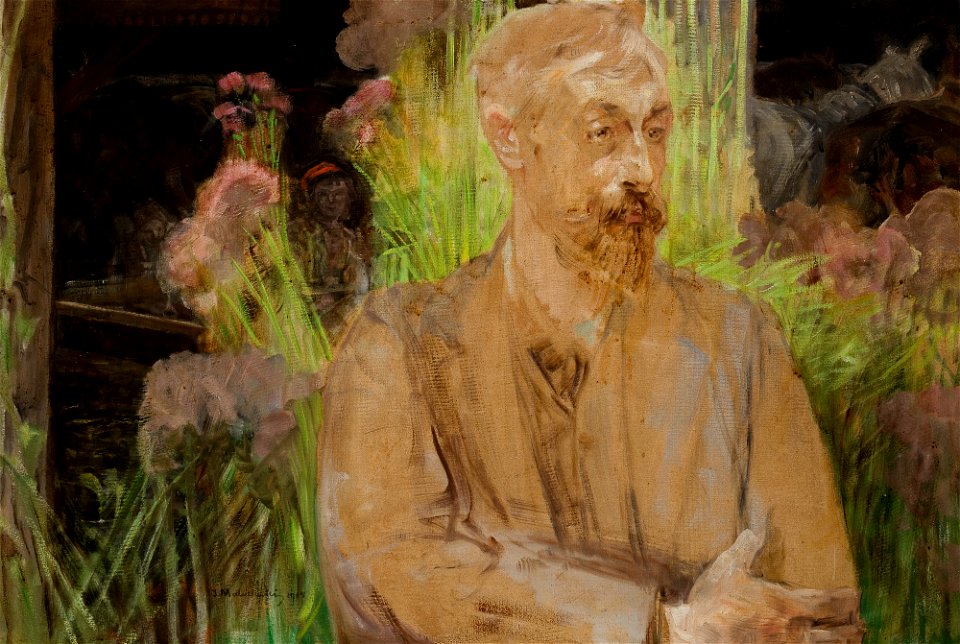 Jacek Malczewski - Portrait Study (Stanisław Dębicki – Artist, Painter) - MNK II-b-2147 - National Museum Kraków
