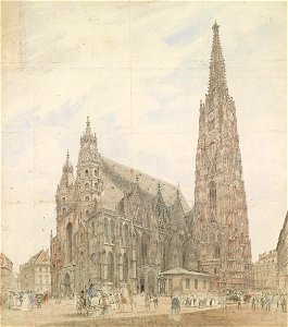 Jacob Alt Stephansdom in Wien 1852