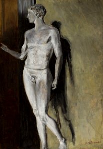 Jacek Malczewski - Study of a classical sculpture - MP 1184 - National Museum in Warsaw