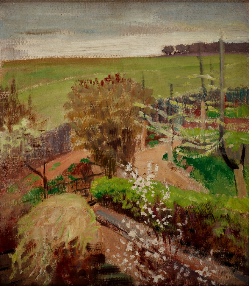 Jacek Malczewski - Spring Landscape from the Countryside - MNK II-b-1616 - National Museum Kraków