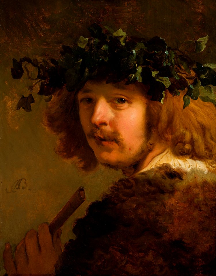 Jacob Adriaensz Backer - Shepherd with Flute (Self-Portrait^) - 1057 - Mauritshuis