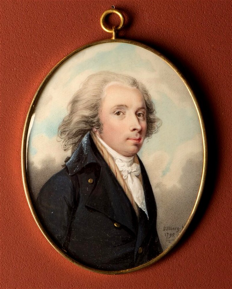 Jacob Axel Gillberg - Unknown man - NMB 582 - Nationalmuseum