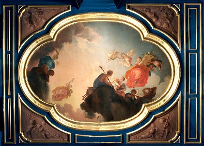 Jacob de Wit - Middenstuk van plafond de dageraad en de jaargetijden - SA 38089.1 - Amsterdam Museum