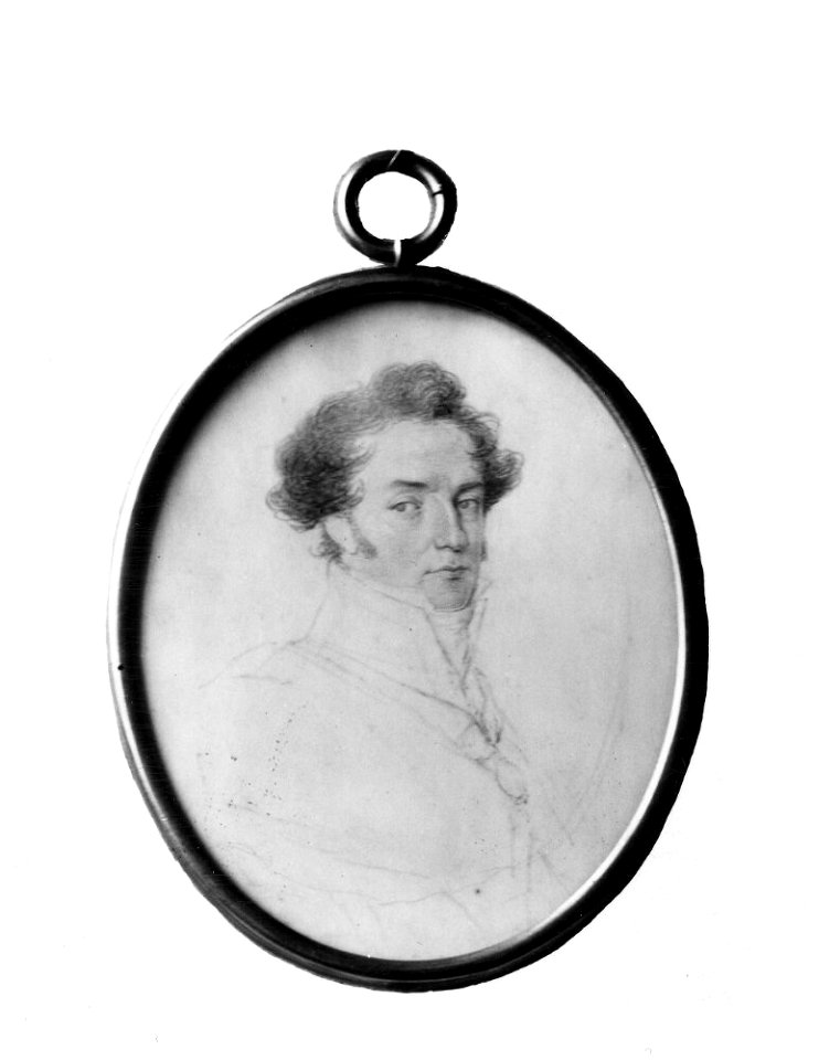 Jacob Axel Gillberg - Fredrik Westin (1782-1862), artist, professor and director of the Academy of Fine Arts - NMGrh 2411 - Nationalmuseum