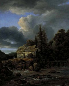 Jacob Isaacksz. van Ruisdael - Waterval - 1746 (OK) - Museum Boijmans Van Beuningen