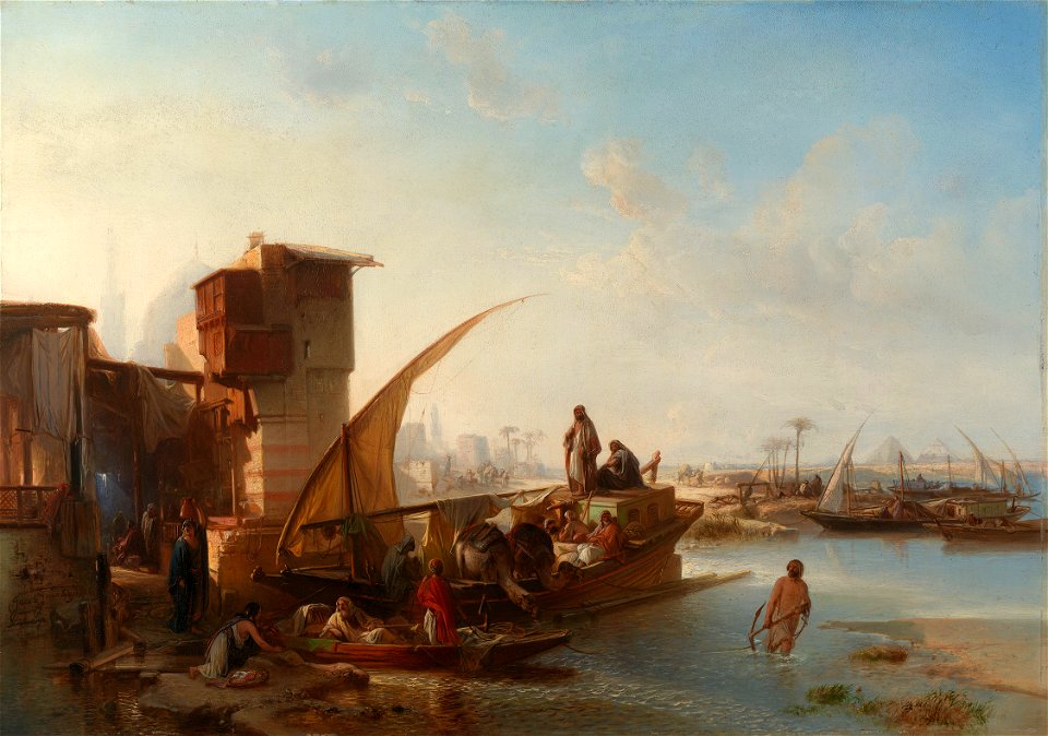 Jacob Jacobs (1812-1879) - Cairo - RCIN 408943 - Royal Collection