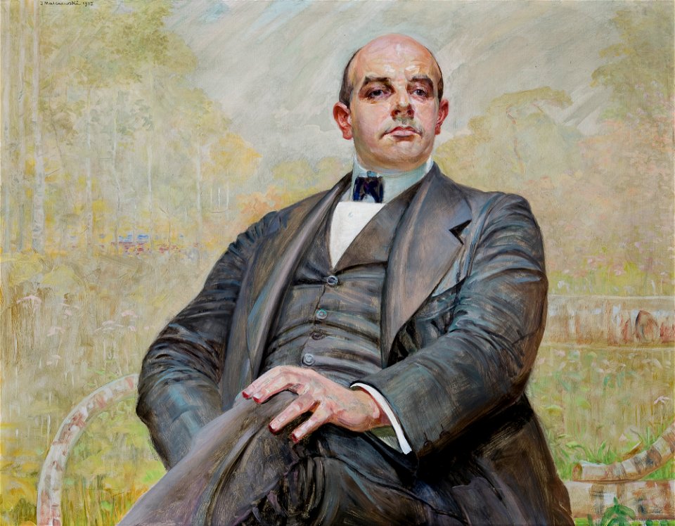 Jacek Malczewski - Portrait of Edward Maurizio - MNK II-b-2620 - National Museum Kraków