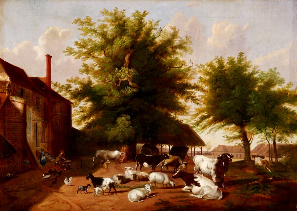 Jacob Cox - Farmyard Scene - 30.587 - Indianapolis Museum of Art
