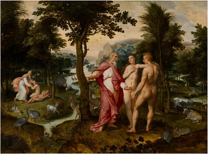 Jacob de Backer - The Garden of Eden