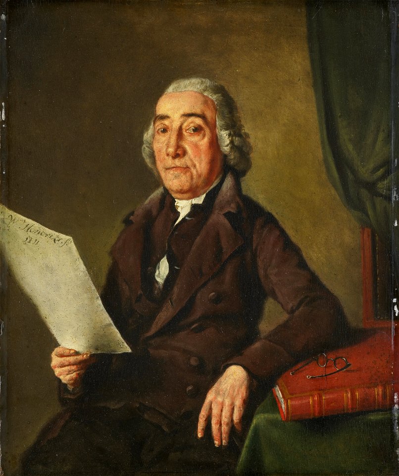 Jacob de Vos Sr (1735-1833). Kunstverzamelaar te Amsterdam Rijksmuseum SK-A-667
