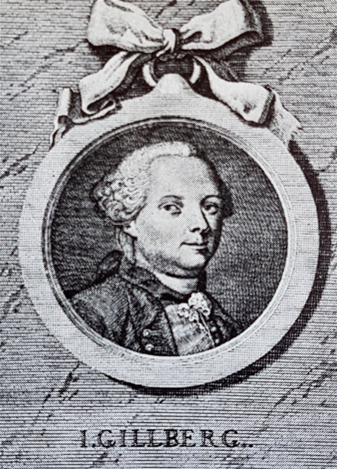 Jacob Gillberg självporträtt