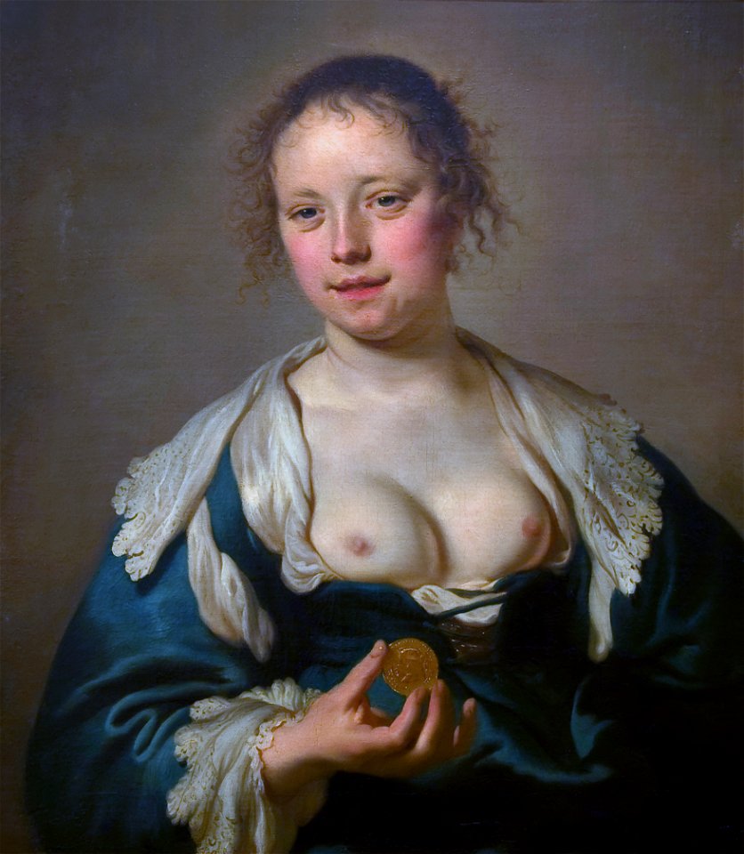 Jacob Adriaensz Backer (1608-1651) - Courtisane (1640)