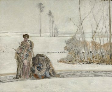 Jacek Malczewski - Winter landscape - MP 2265 - National Museum in Warsaw