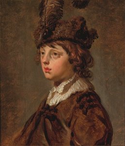 Jacob Adriaensz. Backer - Portret van een jongen met baret - 2483 (OK) - Museum Boijmans Van Beuningen