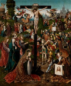 Jacob Cornelisz. van Oostsanen - De kruisiging - SK-A-1967 - Rijksmuseum