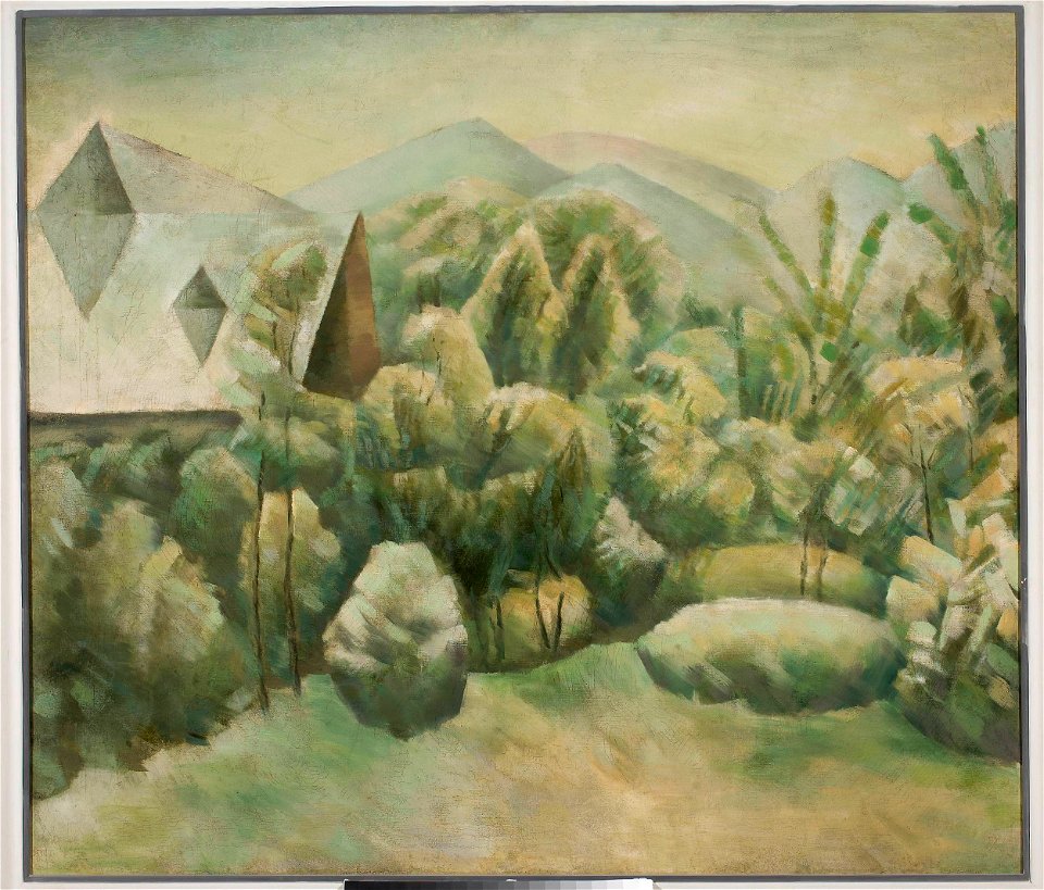 Jacek Mierzejewski - Garden in Zakopane - MPW 2429 MNW - National Museum in Warsaw