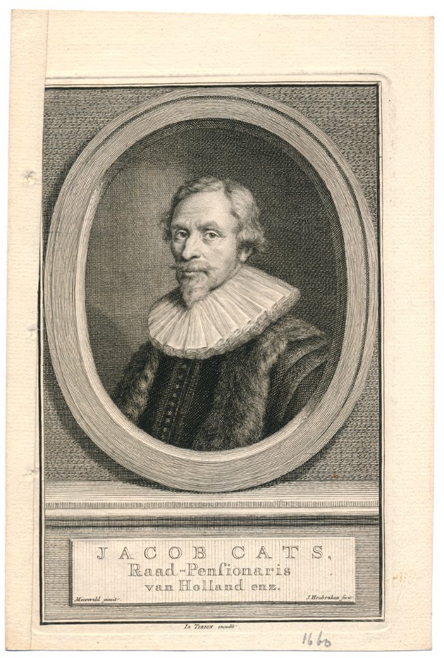Jacob Cats 1577-1660 Erfgoedcentrum Rozet 300 191 d 2 A-02
