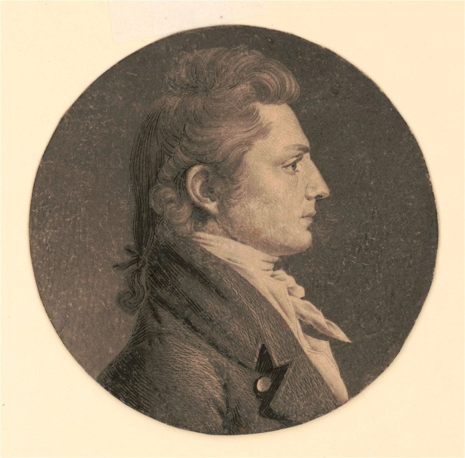 Jacob Burnet, head-and-shoulders portrait, right profile LCCN2007676914