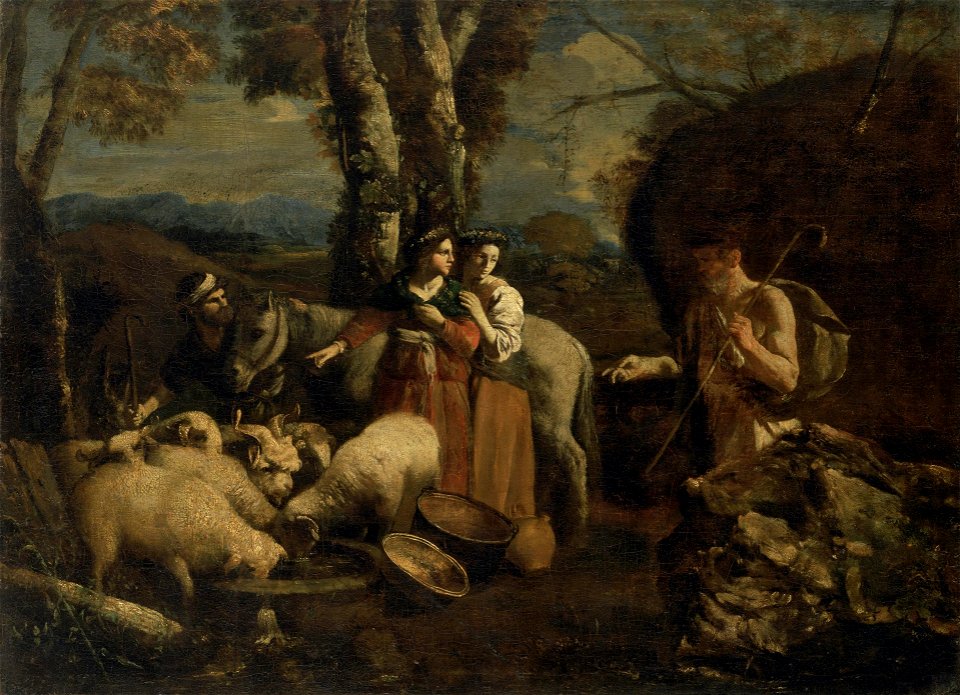 Jacob Meeting Rachel (Andrea de Lione)