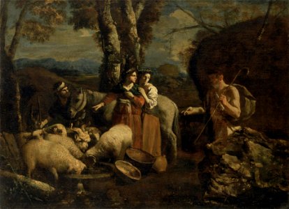 Jacob Meeting Rachel (Andrea de Lione)