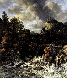 Jacob Isaacksz. van Ruisdael - The Waterfall - WGA20510