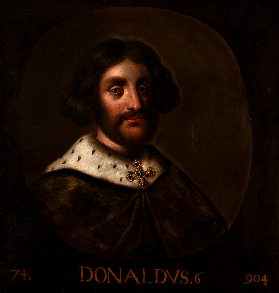 Jacob Jacobsz de Wet II (Haarlem 1641-2 - Amsterdam 1697) - Donald VI, King of Scotland (904-15) - RCIN 403304 - Royal Collection