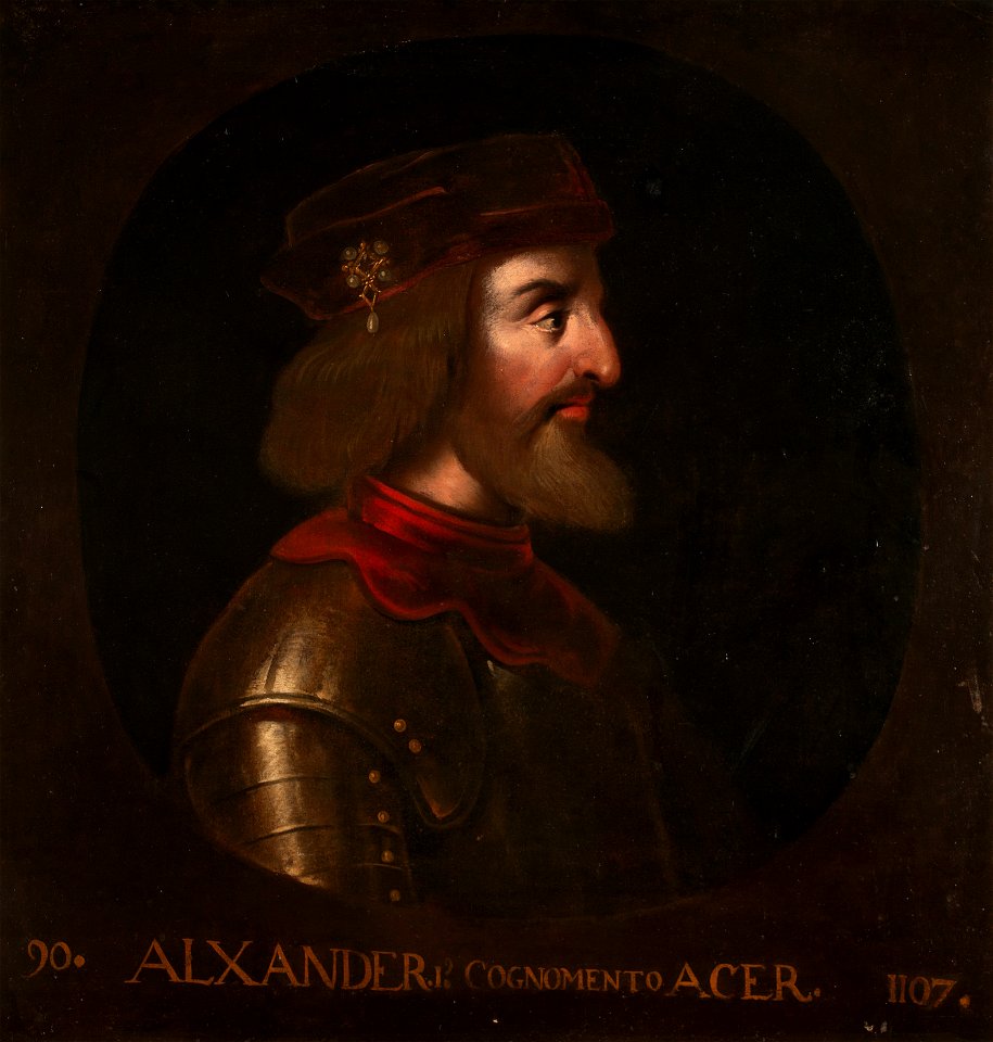 Jacob Jacobsz de Wet II (Haarlem 1641-2 - Amsterdam 1697) - Alexander I 'the Fierce', King of Scotland (1107-24) - RCIN 403301 - Royal Collection