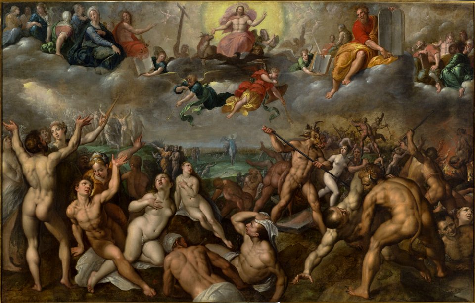 Jacob de Backer - Last Judgement (Matthew 25-31-33) - M.Ob.829 MNW ...