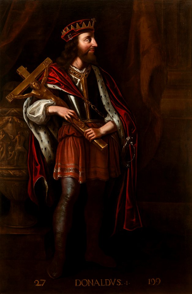 Jacob Jacobsz de Wet II (Haarlem 1641-2 - Amsterdam 1697) - Donald I, King of Scotland (201-19) - RCIN 403329 - Royal Collection
