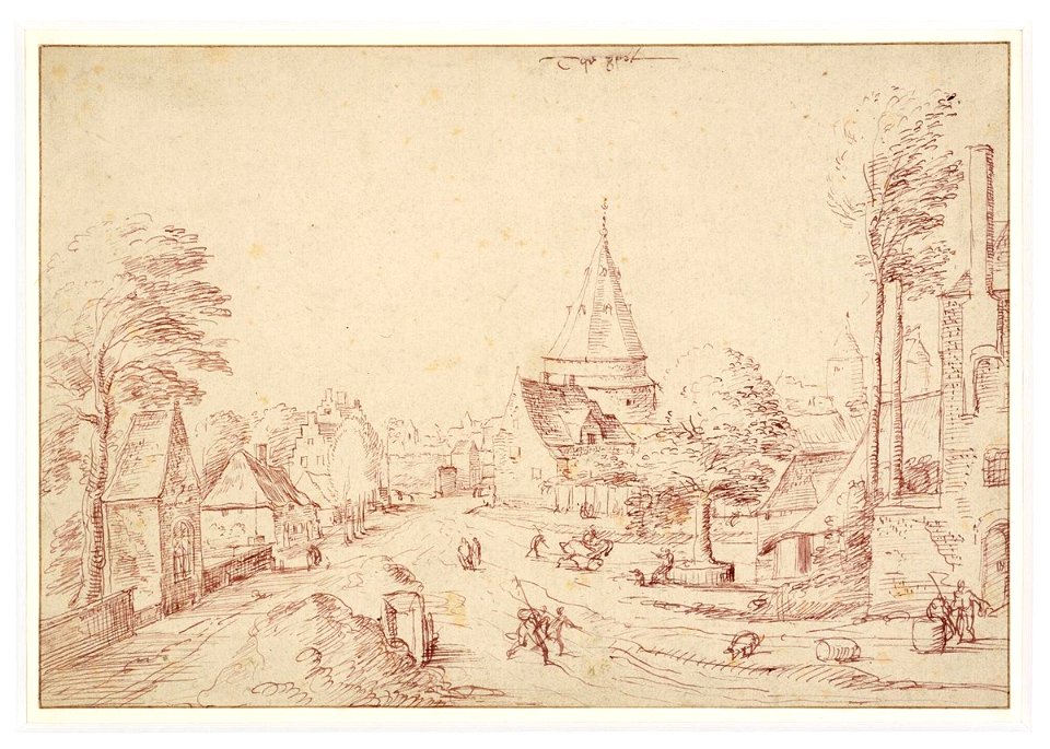 Jacob Grimmer (attr.) - Village view