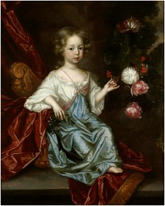 Jacob Huysmans (Attr.) - Portrait of a young girl
