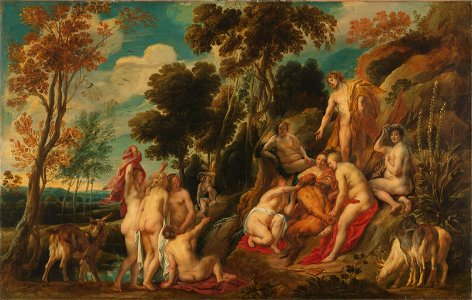 Jacob Jordaens - Marsyas door de muzen mishandeld