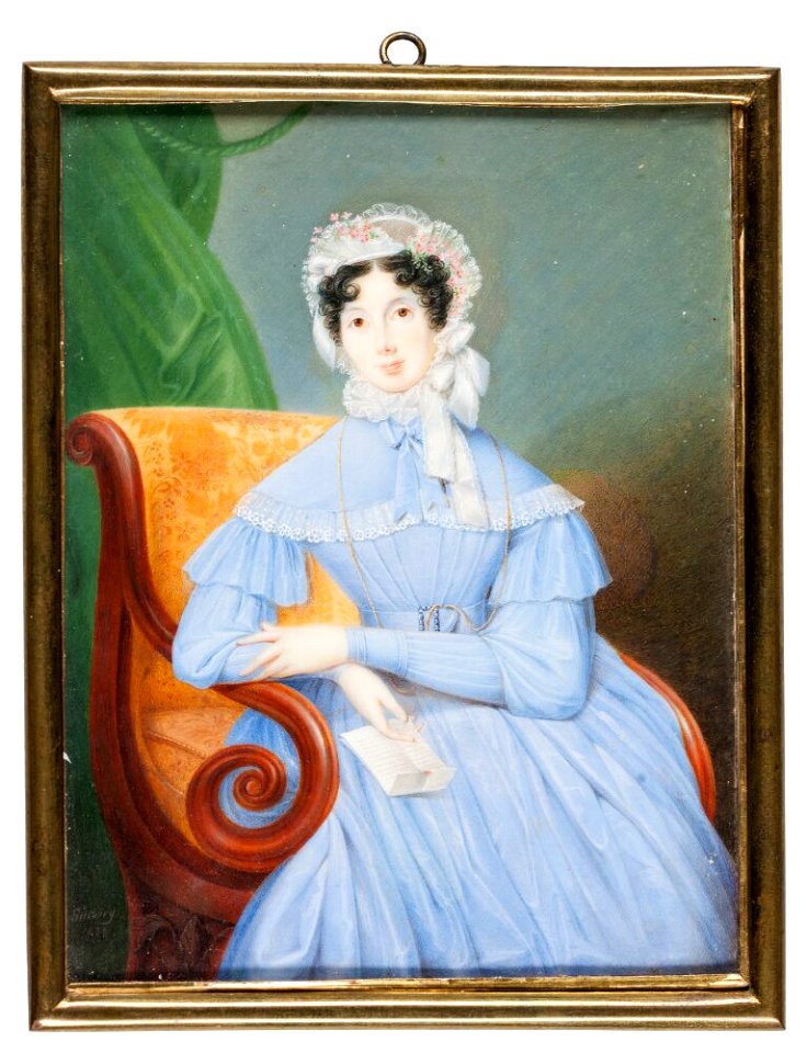 Jacob Axel Gillberg - Unknown woman - NMB 71 - Nationalmuseum