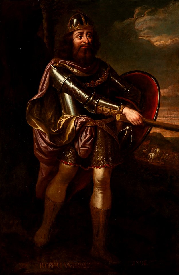Jacob Jacobsz de Wet II (Haarlem 1641-2 - Amsterdam 1697) - Robert the Bruce, King of Scotland (1274-1329) - RCIN 403358 - Royal Collection