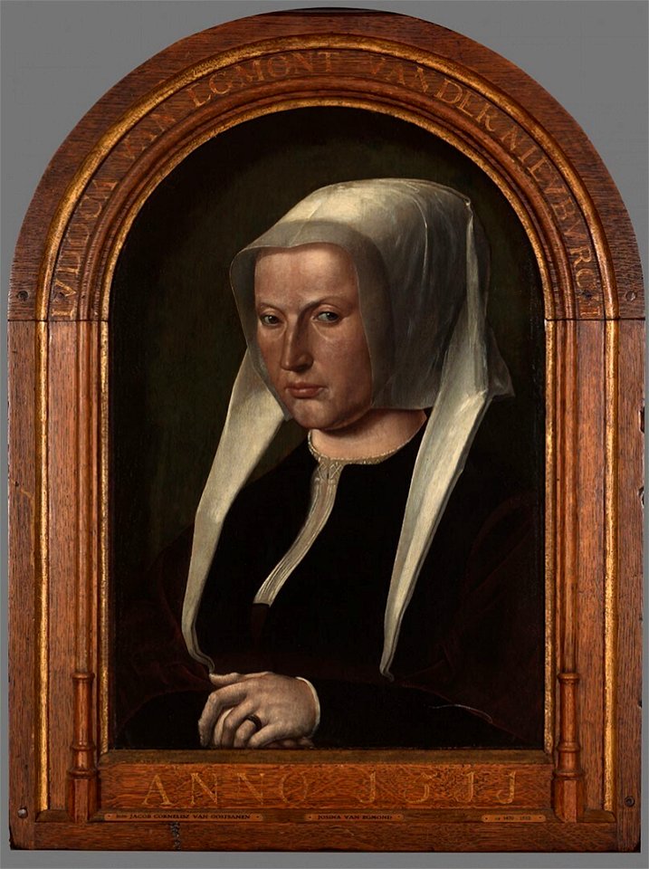 Jacob Cornelisz. van Oostsanen - Portret van Judoca van Egmond van der Nieuburgh - 1626 (OK) - Museum Boijmans Van Beuningen