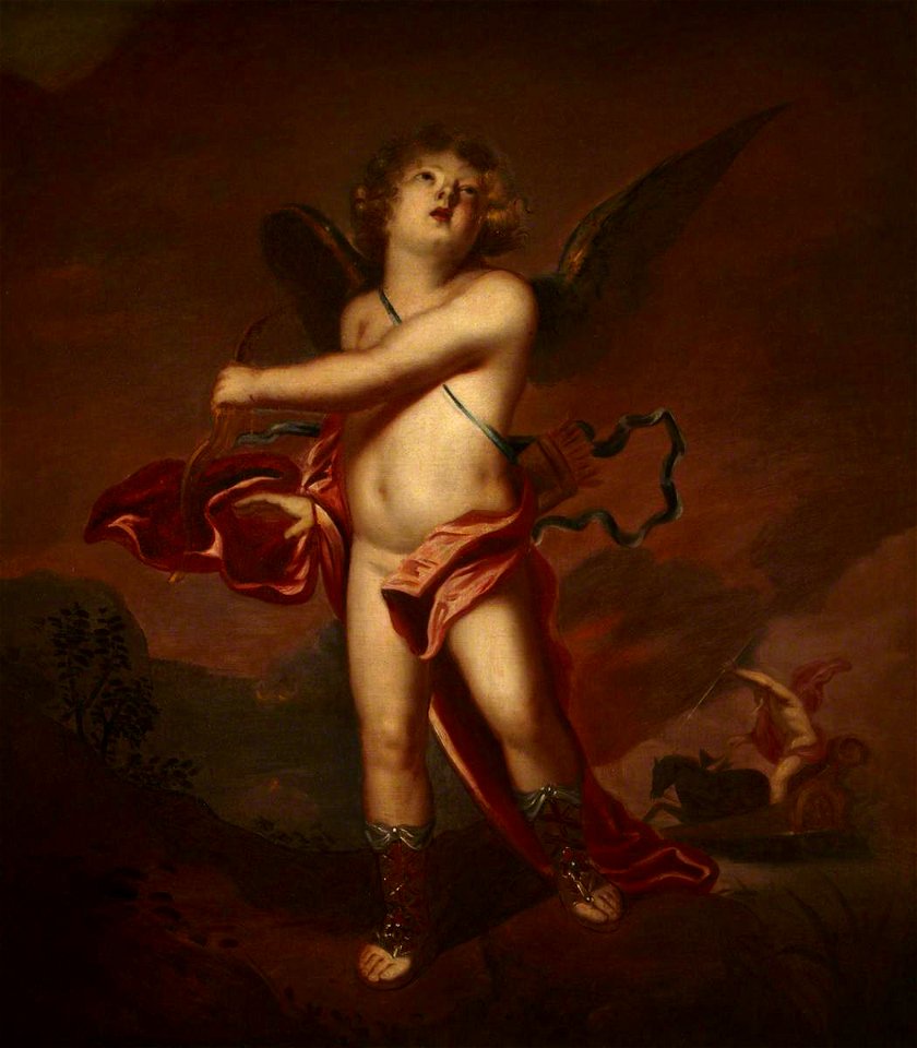 Jacob Huysmans (c.1633-1696) (by or after) - Cupid Inspiring Pluto to Love - 247850 - National Trust