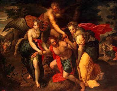 Jacob de Backer - Allegory of the Three Ages of Man - WGA1124