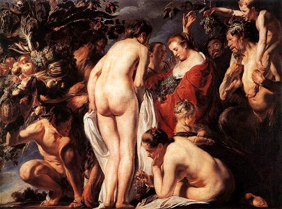 Jacob Jordaens - Allegory of Fertility - WGA11994