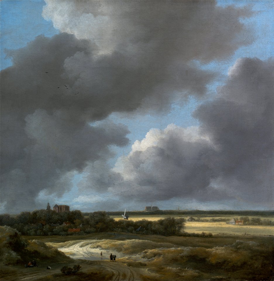 Jacob Isaacksz. van Ruisdael - View of Alkmaar - Google Art Project