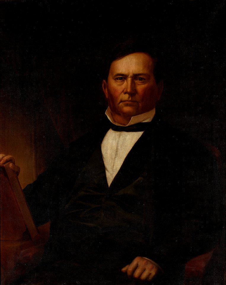 Jacob Cox - Portrait of Governor David Wallace - 1994.187 - Indianapolis Museum of Art