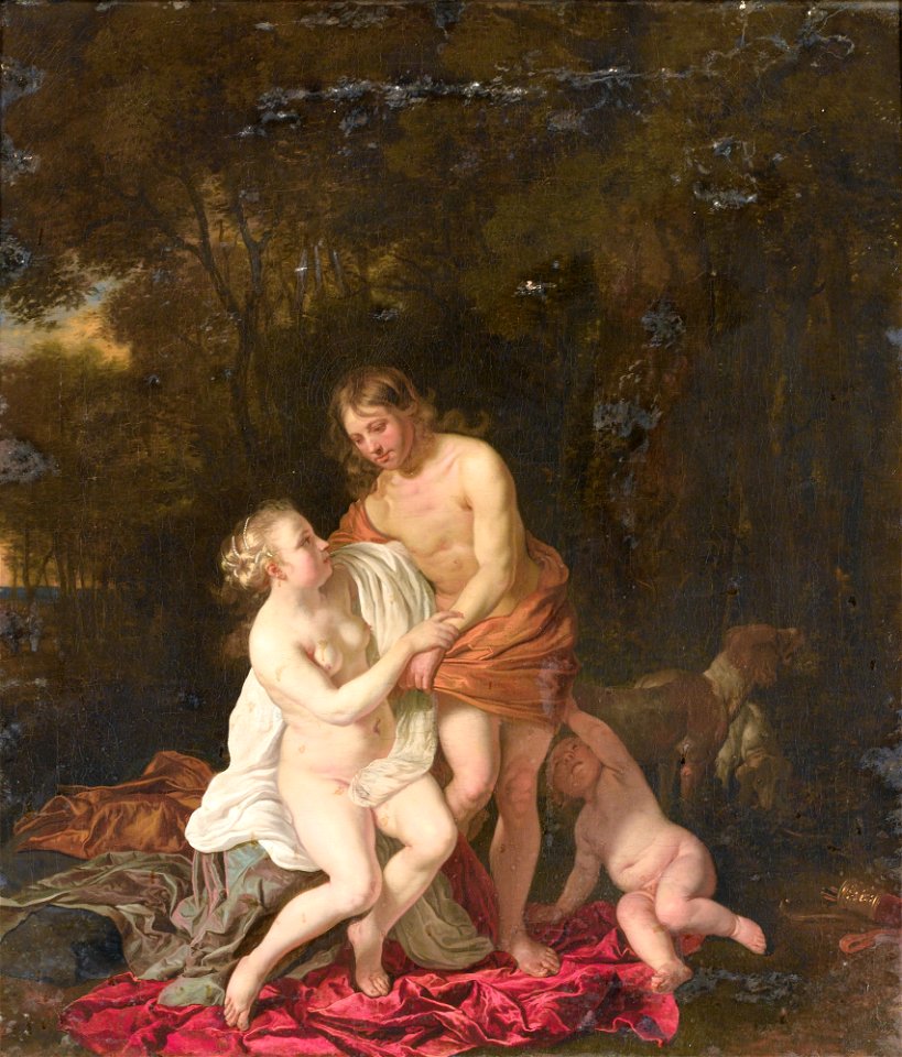 Jacob van Loo - Vénus et Adonis