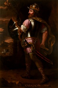 Jacob Jacobsz de Wet II (Haarlem 1641-2 - Amsterdam 1697) - Caratacus, British Chieftain (34-54) - RCIN 403325 - Royal Collection