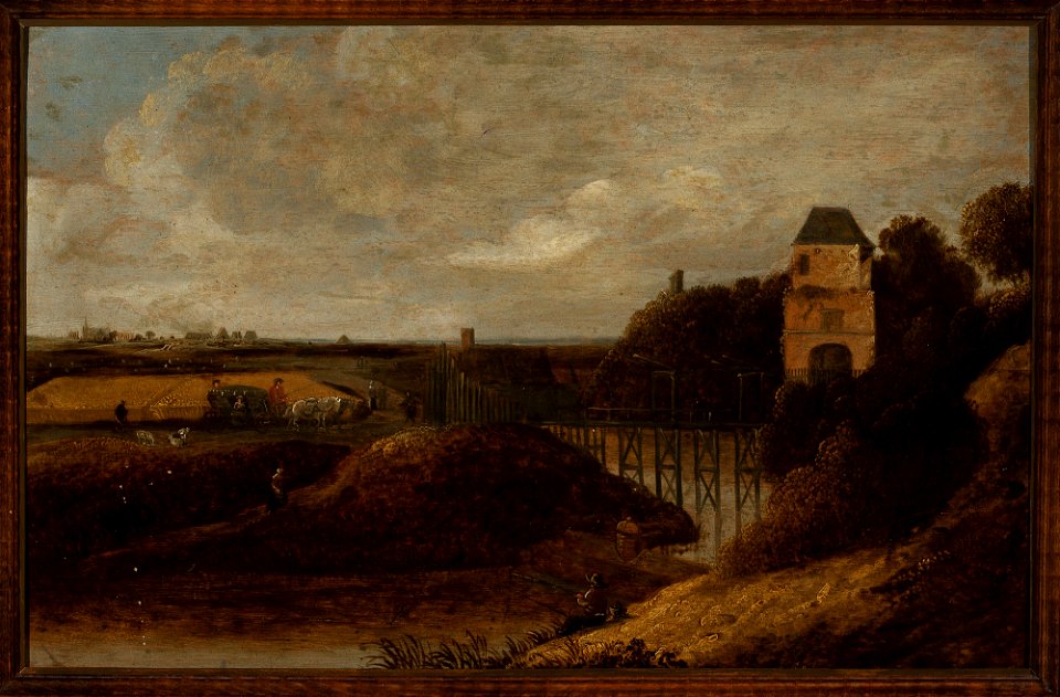 Jacob Knijff - Landscape with a castle - M.Ob.2662 MNW - National Museum in Warsaw