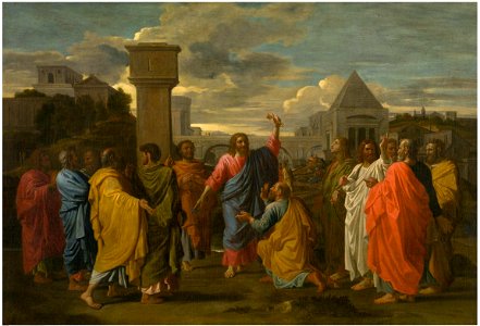 Jacob Herreyns I - Scenes from the Life of Christ - Christ Handing the Keys to St Peter