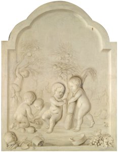 Jacob de Wit (circle) Grisaille Allegorie Ernte