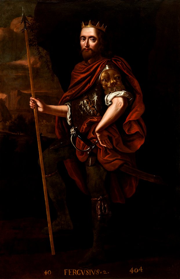 Jacob Jacobsz de Wet II (Haarlem 1641-2 - Amsterdam 1697) - Fergus II, King of Scotland (404-20) - RCIN 403332 - Royal Collection