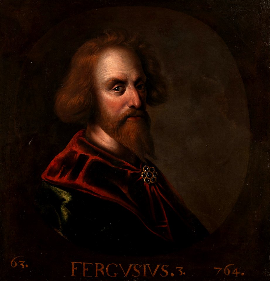 Jacob Jacobsz de Wet II (Haarlem 1641-2 - Amsterdam 1697) - Fergus III, King of Scotland (773-6) - RCIN 403283 - Royal Collection