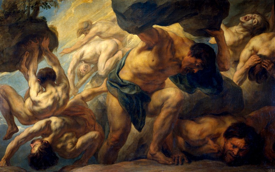 Jacob Jordaens - La caída de los Gigantes, 1636-1638