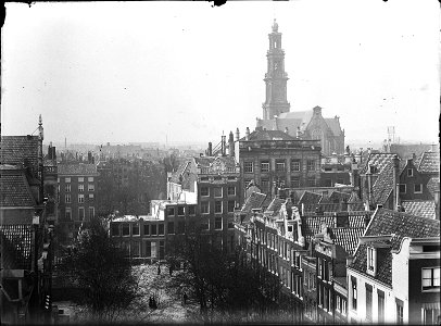 Jacob Olie - Warmoesgracht gedempt