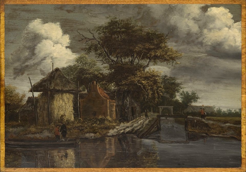 Jacob van Ruisdael - Canal